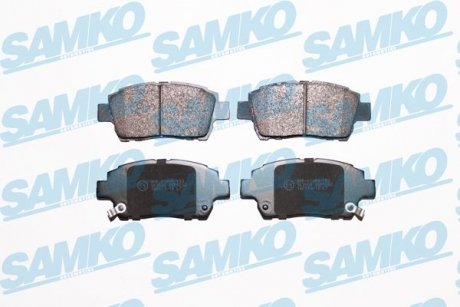 Гальмівні колодки, дискове гальмо (набір) SAMKO 5SP1062