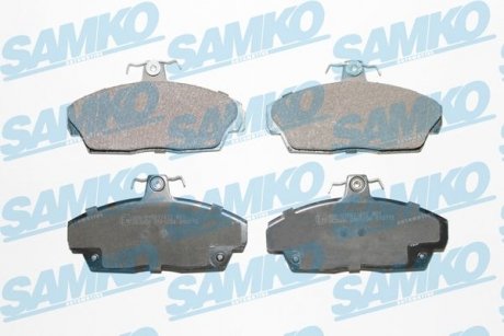 Гальмівні колодки, дискове гальмо (набір) SAMKO 5SP1034