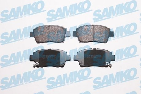 Гальмівні колодки, дискове гальмо (набір) SAMKO 5SP1003