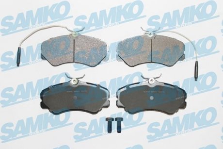 Гальмівні колодки, дискове гальмо (набір) SAMKO 5SP011