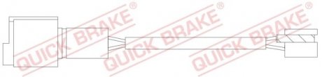 Датчик зносу гальмівних колодок(дискових) QUICK BRAKE WS0102A (фото 1)