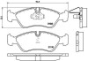 Гальмівні колодки, дискове гальмо (набір) BREMBO P59017 (фото 1)