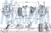 Компресор кондиціонера BMW 316-320 E9.. NISSENS 890071 (фото 1)