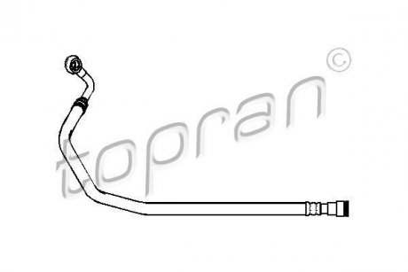Гидравлический шланг, рулевое управление TOPRAN / HANS PRIES 501735