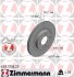 Диск гальмівний CITROEN C-ZERO 10- PRZÓD ZIMMERMANN 440313620 (фото 1)