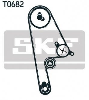 Насос води + комплект зубчатого ремня SKF VKMC93006