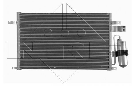 Радіатор кондиціонера (з осушувачем) NRF 350017 (фото 1)