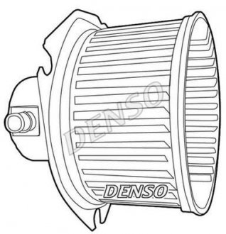 Вентилятор, конденсатор кондиционера DENSO DEA43002 (фото 1)