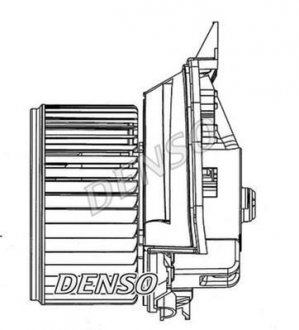 Вентилятор, конденсатор кондиционера DENSO DEA20202