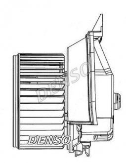 Вентилятор, конденсатор кондиционера DENSO DEA09203