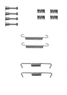 Ремонтный комплект тормозных колодок STARLINE BCPR71 (фото 1)