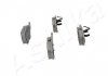 Дисковые тормозные колодки, комплект ASHIKA 50000048 (фото 2)