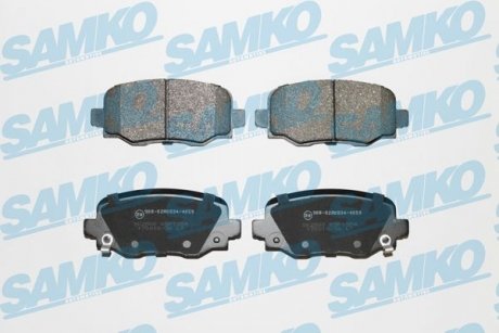 Колодки гальмівні 500X RENEGADE tyі+ SAMKO 5SP1954 (фото 1)