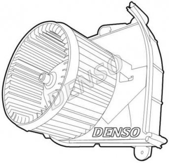 Вентилятор, конденсатор кондиционера DENSO DEA21006 (фото 1)