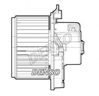 Вентилятор, конденсатор кондиционера DENSO DEA09071 (фото 1)