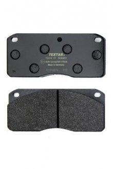 Дисковые тормозные колодки, комплект TEXTAR 2930221004T3018 (фото 1)