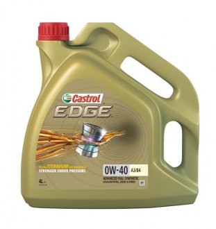 Моторное масло Edge 0W-40 A3/B4, 4л CASTROL EDGE0W40A3B44L