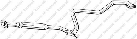 Фото глушник системи випуску (середній) BOSAL 283341 Глушник системи випуску (середній) BOSAL 283341