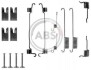 Монтажний набір гальмівних колодок A.B.S. 0731Q (фото 1)