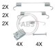 Монтажний набір гальмівних колодок A.B.S. 0833Q (фото 1)