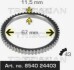 Зубчастий диск імпульсного датчика TRISCAN 854024403 (фото 1)