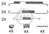 Монтажний набір гальмівних колодок A.B.S. 0009Q (фото 1)