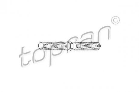 Болт, установка управляемых колес TOPRAN / HANS PRIES 200380 (фото 1)