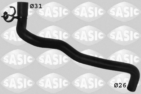 Шланг гумовий системи охолодження SASIC 3404093 (фото 1)
