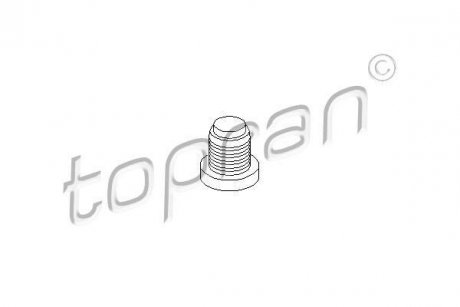 Гвинт зливного масляного піддону TOPRAN / HANS PRIES 721134 (фото 1)