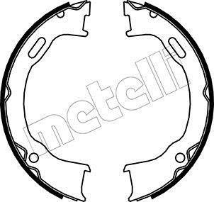 Гальмівні колодки ручного гальма METELLI 530364 (фото 1)