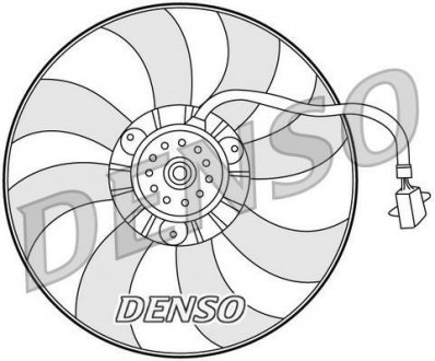 Вентилятор, охлаждение двигателя DENSO DER32007 (фото 1)