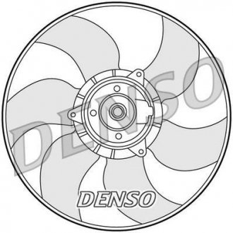 Вентилятор, охлаждение двигателя DENSO DER23001 (фото 1)