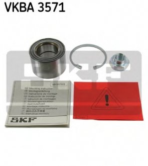 Набір підшипника маточини колеса SKF VKBA3571 (фото 1)
