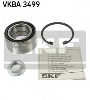 Набір підшипника маточини колеса SKF VKBA3499 (фото 1)