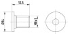 Болт, диск тормозного механизма TEXTAR TPM0002 (фото 1)