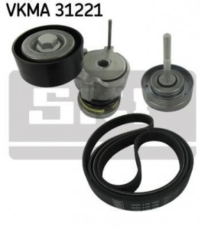 Поликлиновой ременный комплект SKF VKMA31221