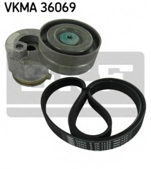 Поликлиновой ременный комплект SKF VKMA36069