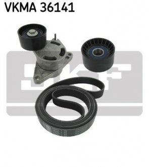 Поликлиновой ременный комплект SKF VKMA36141