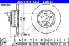 Диск гальмівний двосекційний ATE 24012601522 (фото 1)