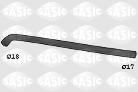 Патрубок системи охолодження SASIC SWH4327