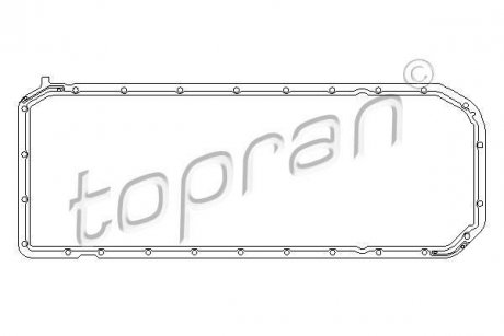 Прокладка масляного піддону TOPRAN / HANS PRIES 500775 (фото 1)