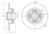 Диск гальмівний RENAULT TYŁ CIFAM 800722 (фото 1)
