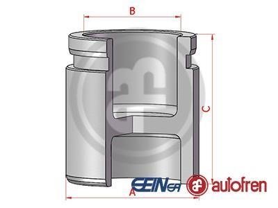 Поршень гальмівного супорта AUTOFREN D025540 (фото 1)
