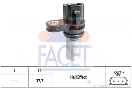 Датчик положения коленвала FACET 90675