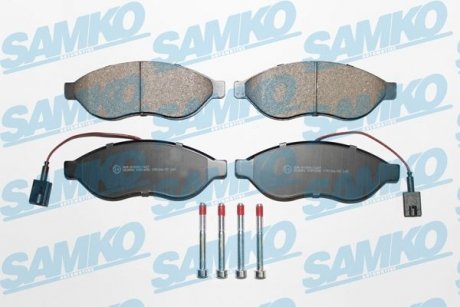 Колодки гальмівні, дискові SAMKO 5SP1698