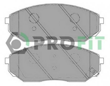 Колодки гальмівні дискові PROFIT 50001735 (фото 1)