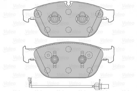 Гальмівні колодки (набір) Valeo 601282