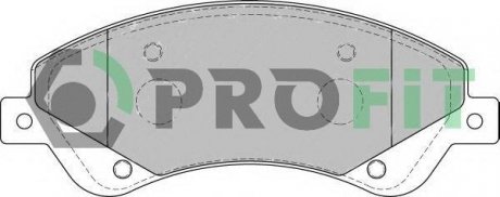 Колодки гальмівні дискові PROFIT 50001929