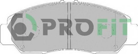 Колодки гальмівні дискові PROFIT 50001669