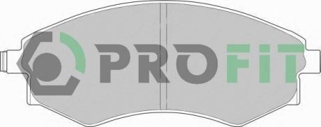 Колодки гальмівні дискові PROFIT 50000600